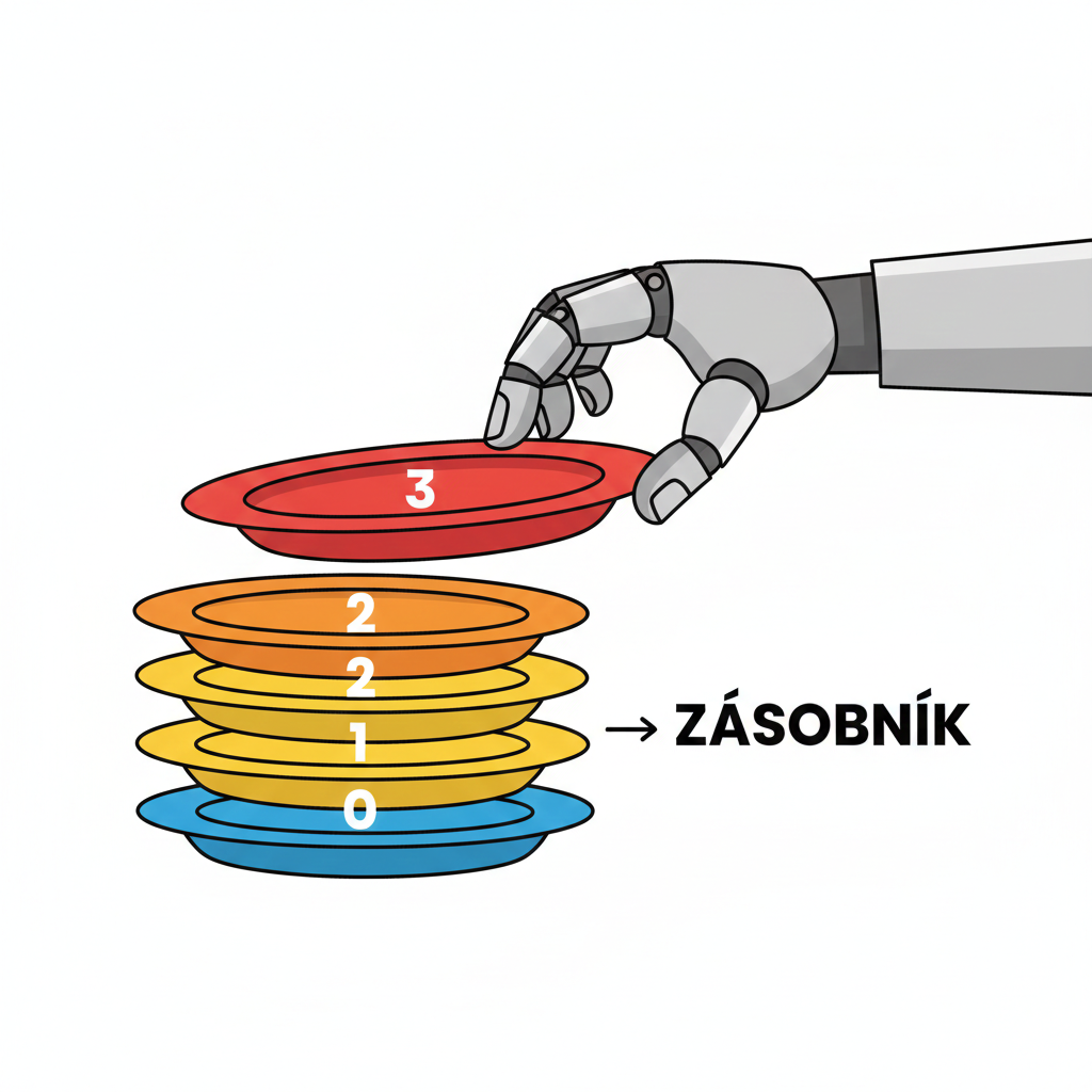 Zásobník talířů